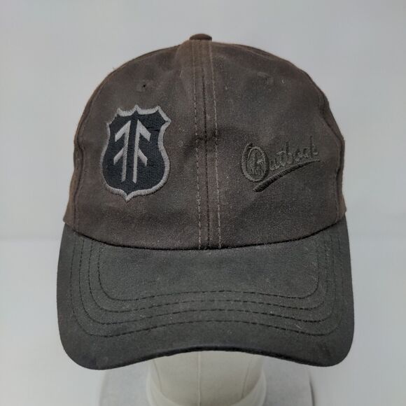 Outback Slideback Aussie Slugger Cap Brown OSFA Adjustable Embroidered Cotton - Picture 2 of 9